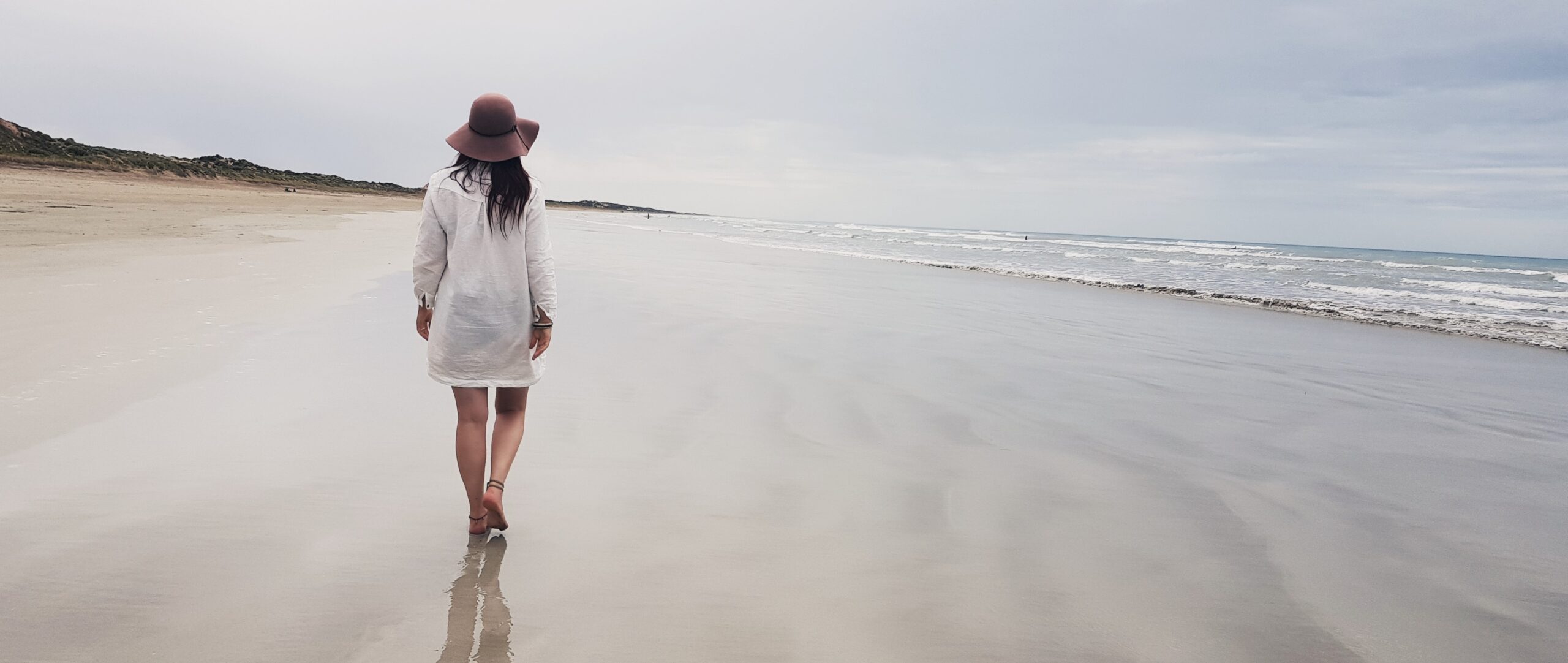 walking on the beach - spirit journey